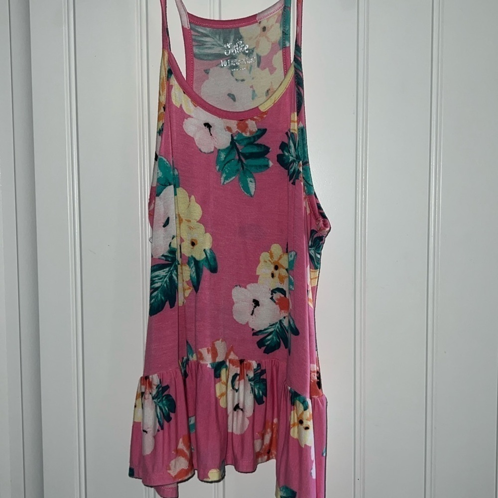 Justice Floral Top
